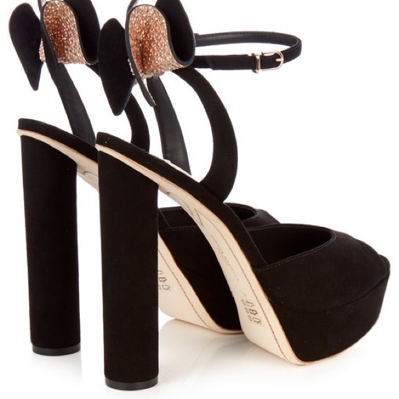 Sophia Webster Shoes - Sophia Webster Raye Bow Suede Sandal